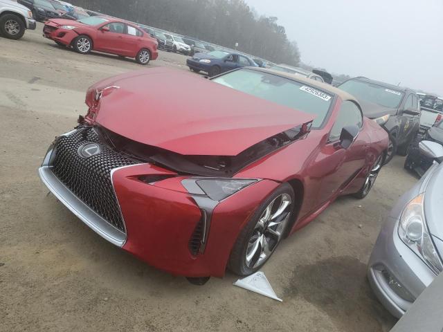 LEXUS LC 500 2021 with VIN JTHKPAAY5MA103377 - Photo from auction