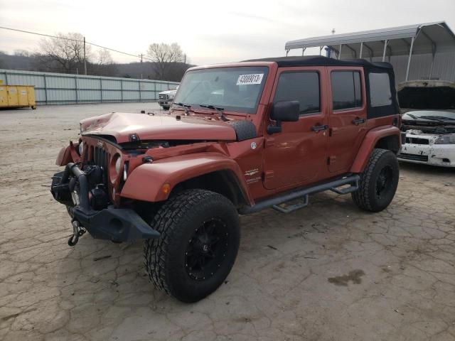 JEEP WRANGLER U 2014 with VIN 1C4BJWEG6EL165331 - Photo from auction