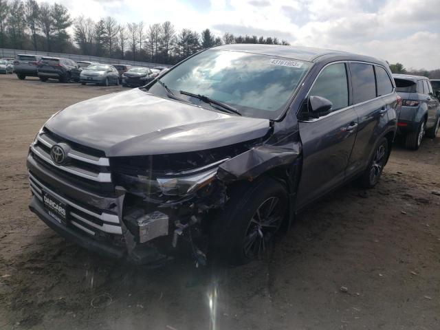TOYOTA HIGHLANDER 2019 with VIN 5TDBZRFH0KS724657 - Photo from auction