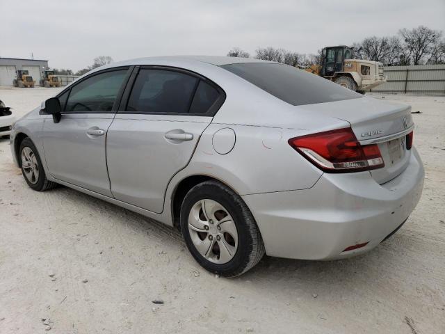 Photo 2 from auction – 2013 HONDA CIVIC LX with VIN 19XFB2F51DE063513