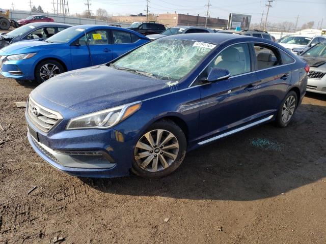 Photo 1 from auction – 2016 HYUNDAI SONATA SPO with VIN 5NPE34AF5GH409910