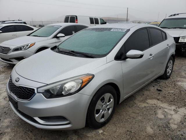 KIA FORTE LX 2015 with VIN KNAFX4A66F5289698 - Photo from auction
