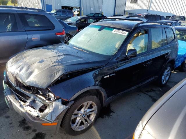 BMW X3 3.0SI 2007 with VIN WBXPC93427WF14356 - Photo from auction