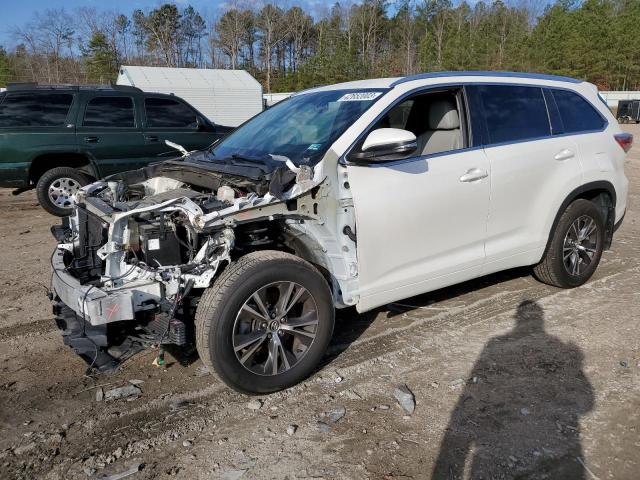 TOYOTA HIGHLANDER 2016 with VIN 5TDJKRFH4GS327590 - Photo from auction