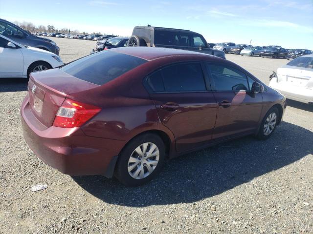 Photo 3 from auction – 2012 HONDA CIVIC LX with VIN 2HGFB2F55CH596078
