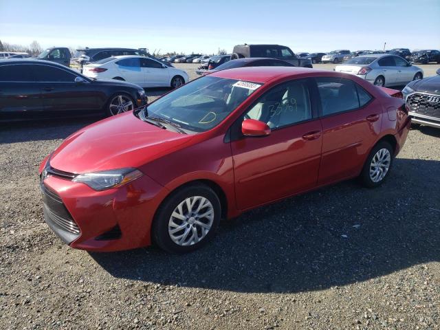 TOYOTA COROLLA L 2018 with VIN 2T1BURHE2JC101193 - Photo from auction
