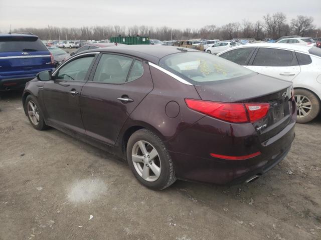 Photo 2 from auction – 2015 KIA OPTIMA with VIN 5XXGM4A72FG398938