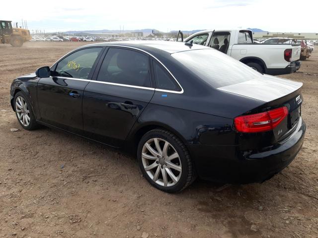 Photo 2 from auction – 2013 AUDI A4 PREMIUM with VIN WAUBFAFL1DN003946