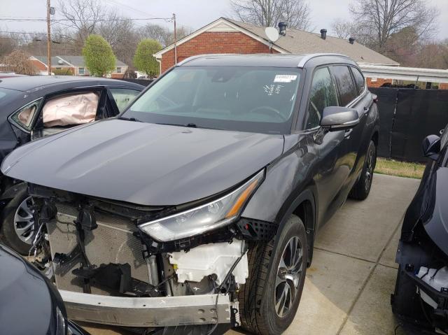 Photo 2 from auction – 2021 TOYOTA HIGHLANDER with VIN 5TDGZRBH6MS537342