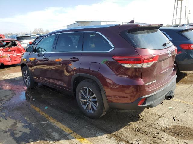 Photo 2 from auction – 2018 TOYOTA HIGHLANDER with VIN 5TDJZRFH8JS856950