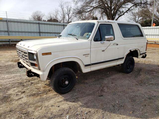 FORD BRONCO XLT 1986 with VIN 1FMDU15H2GLA42717 - Photo from auction