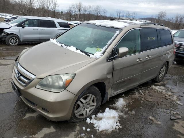 HONDA ODYSSEY EX 2005 with VIN 5FNRL38685B025486 - Photo from auction