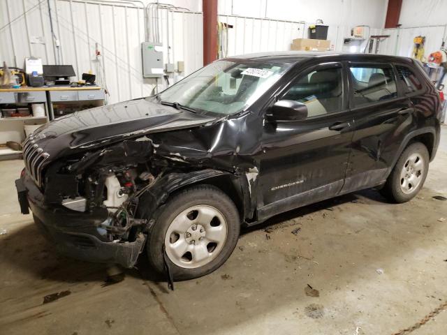 Photo 1 from auction – 2015 JEEP CHEROKEE S with VIN 1C4PJMAB9FW764664
