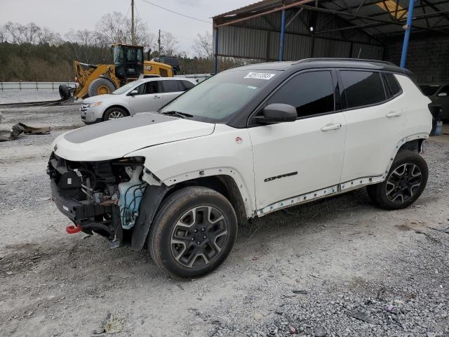 JEEP COMPASS TR 2020 with VIN 3C4NJDDB1LT111718 - Photo from auction