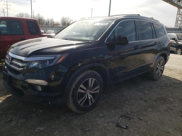 HONDA PILOT EXLN 2016 with VIN 5FNYF6H70GB073922 - Photo from auction