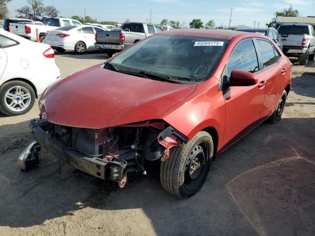 TOYOTA COROLLA L 2017 with VIN 5YFBURHE2HP613384 - Photo from auction