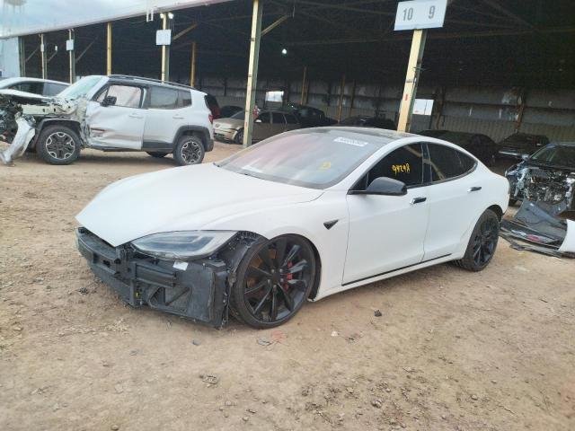 TESLA MODEL S 2017 with VIN 5YJSA1E20HF219348 - Photo from auction