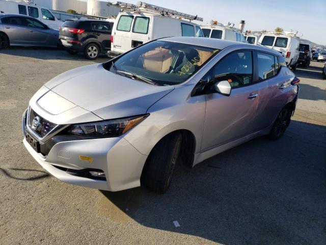 NISSAN LEAF SV 2022 with VIN 1N4AZ1CV0NC558529 - Photo from auction