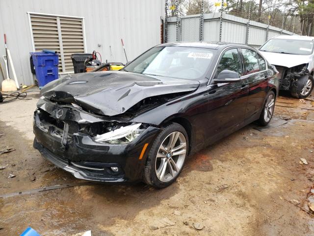 BMW 330 I 2018 with VIN WBA8B9G56JNU98922 - Photo from auction