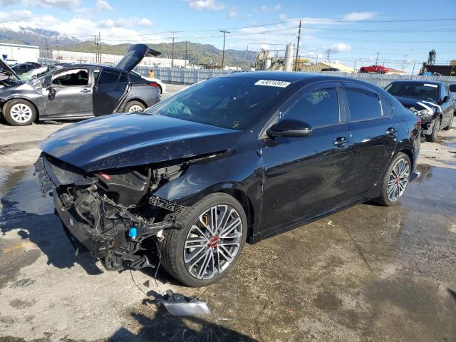KIA FORTE GT 2021 with VIN 3KPF44AC2ME272142 - Photo from auction