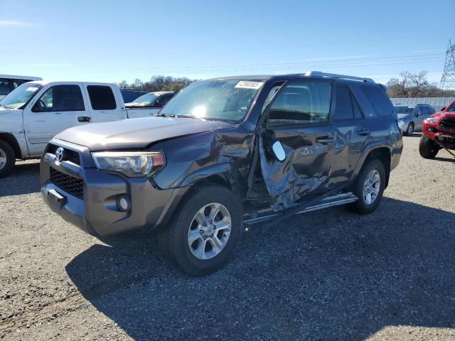 TOYOTA 4RUNNER SR 2015 with VIN JTEZU5JRXF5099388 - Photo from auction