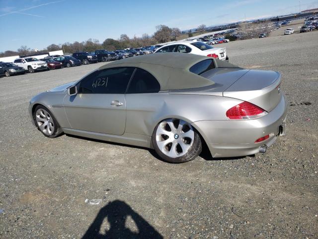 Photo 2 from auction – 2004 BMW 645 CI AUT with VIN WBAEK73464B321071