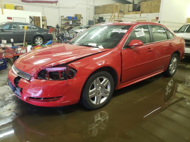 CHEVROLET IMPALA LT 2013 with VIN 2G1WG5E33D1207359 - Photo from auction