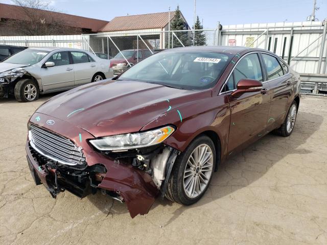 FORD FUSION SE 2016 with VIN 3FA6P0HD8GR111733 - Photo from auction