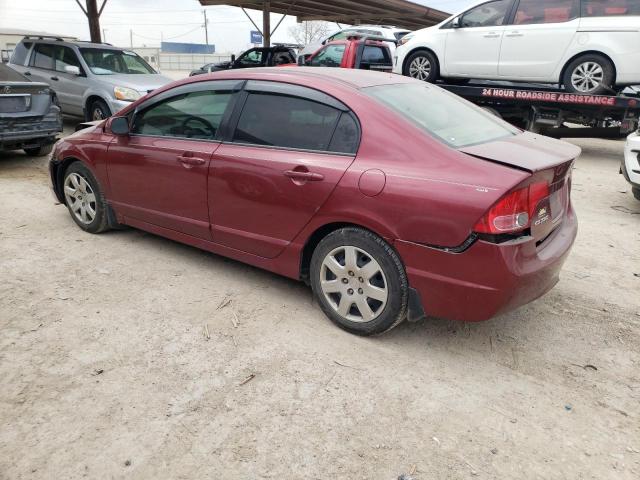 Photo 2 from auction – 2008 HONDA CIVIC LX with VIN 2HGFA16508H533989