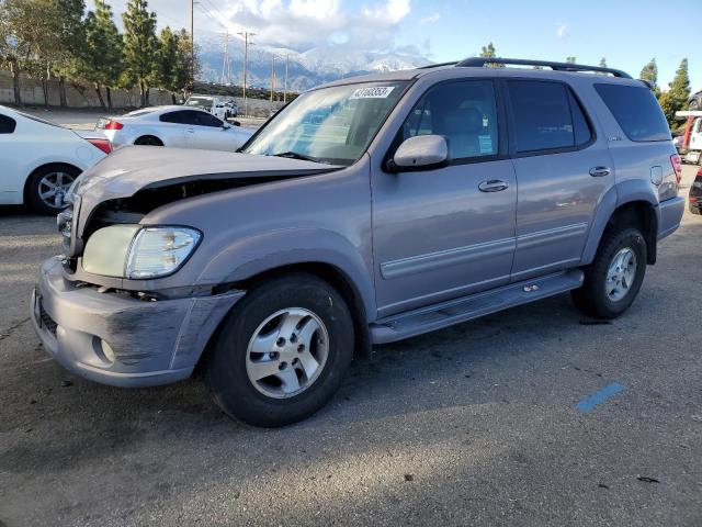 TOYOTA SEQUOIA LI 2002 with VIN 5TDZT38A32S087888 - Photo from auction