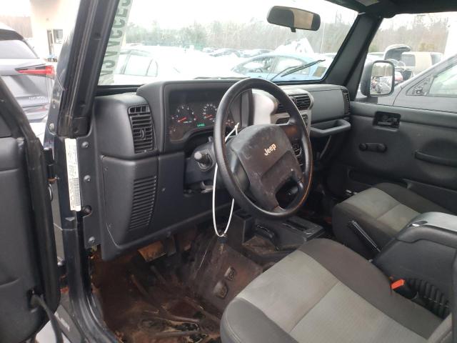 Photo 8 from auction – 2005 JEEP WRANGLER X with VIN 1J4FA39S25P369612