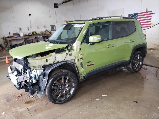 JEEP RENEGADE L 2016 with VIN ZACCJBBTXGPC92564 - Photo from auction