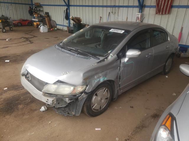 Photo 1 from auction – 2008 HONDA CIVIC HYBR with VIN JHMFA36208S009605