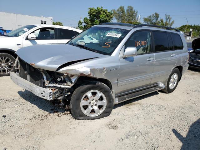 TOYOTA HIGHLANDER 2002 with VIN JTEHF21A720094459 - Photo from auction
