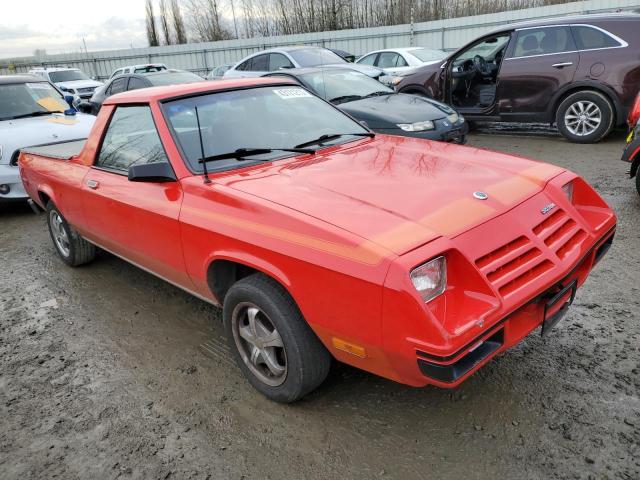 Photo 4 from auction – 1983 DODGE RAMPAGE with VIN 1B7EZ44C5DD233572