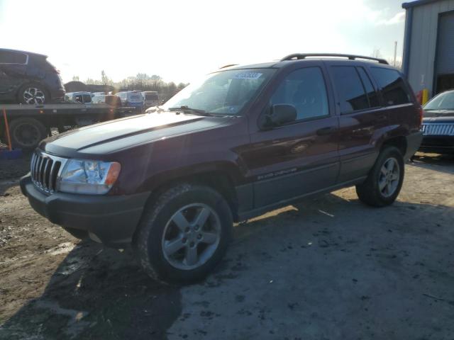 JEEP GRAND CHER 2002 with VIN 1J4GW48N02C219282 - Photo from auction