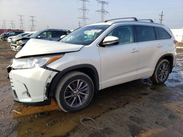 TOYOTA HIGHLANDER 2018 with VIN 5TDJZRFH2JS523126 - Photo from auction