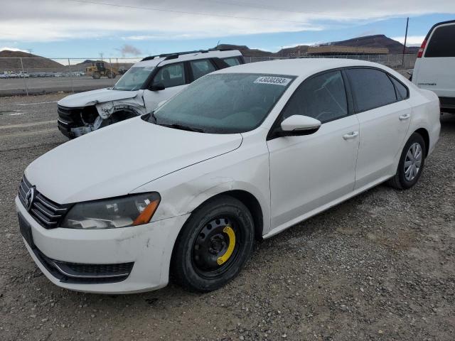 Photo 1 from auction – 2012 VOLKSWAGEN PASSAT S with VIN 1VWAP7A38CC082481