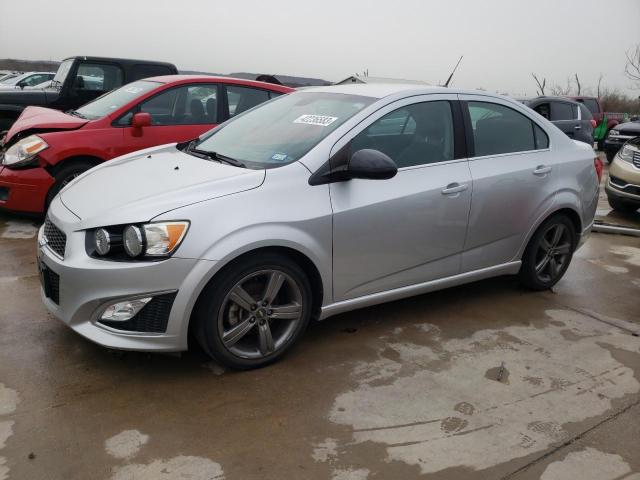 CHEVROLET SONIC RS 2014 with VIN 1G1JG5SB0E4179788 - Photo from auction
