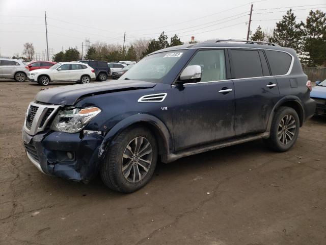 NISSAN ARMADA SV 2017 with VIN JN8AY2NC8H9512502 - Photo from auction