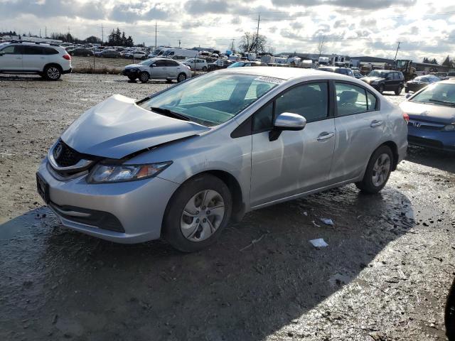 HONDA CIVIC LX 2015 with VIN 2HGFB2F56FH531163 - Photo from auction