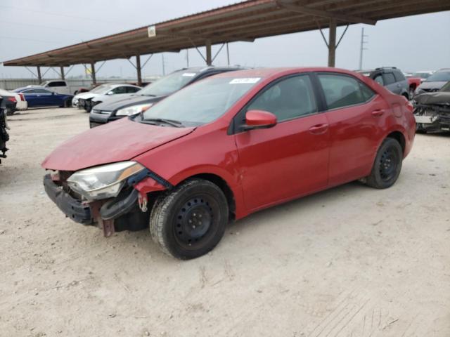 TOYOTA COROLLA L 2015 with VIN 5YFBURHE9FP357354 - Photo from auction