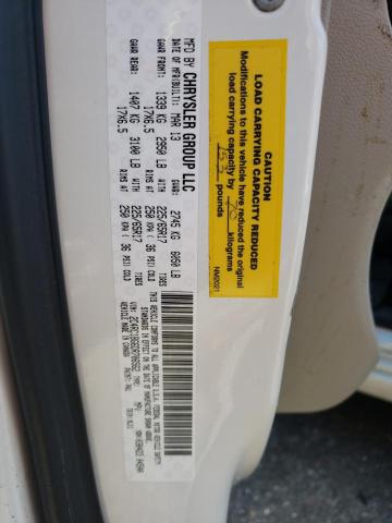Photo 14 from auction – 2013 CHRYSLER TOWN & COU with VIN 2C4RC1BG6DR706562
