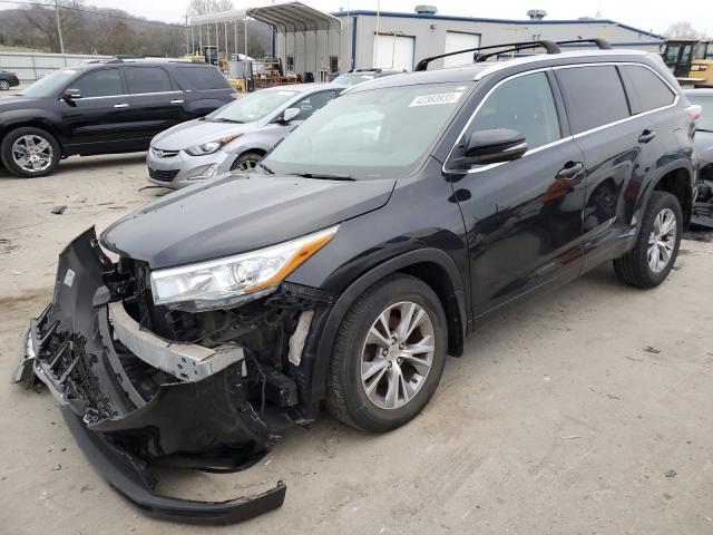 TOYOTA HIGHLANDER 2015 with VIN 5TDJKRFH7FS153125 - Photo from auction