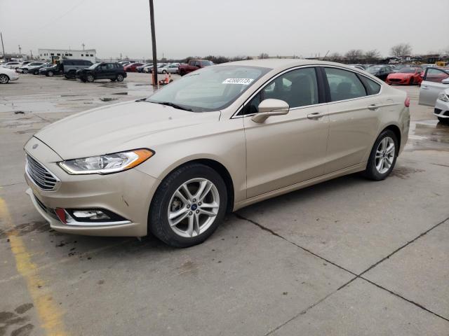 FORD FUSION SE 2018 with VIN 3FA6P0HD1JR104341 - Photo from auction