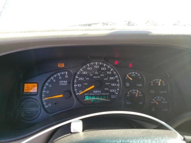 Photo 9 from auction – 2000 CHEVROLET SILVERADO with VIN 1GCEC19T9YZ327374