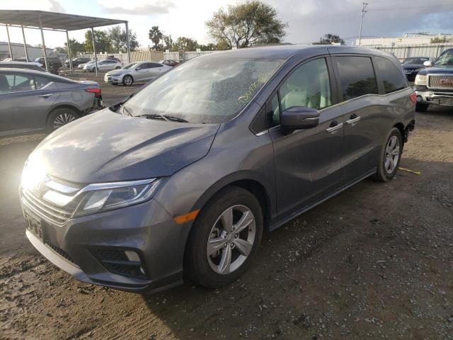 Photo 1 from auction – 2018 HONDA ODYSSEY EX with VIN 5FNRL6H51JB082292