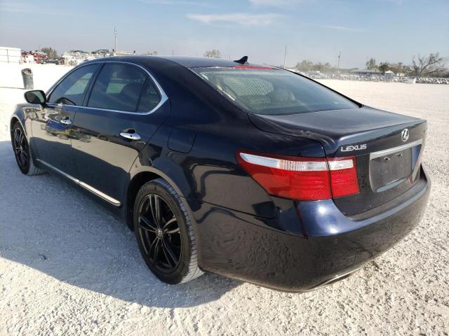 Photo 2 from auction – 2009 LEXUS LS 460L with VIN JTHGL46F595034443