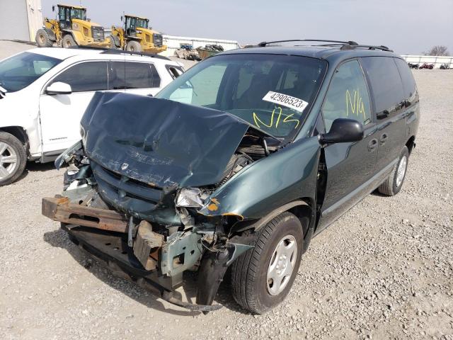 DODGE CARAVAN 2000 with VIN 2B4GP2532YR709164 - Photo from auction