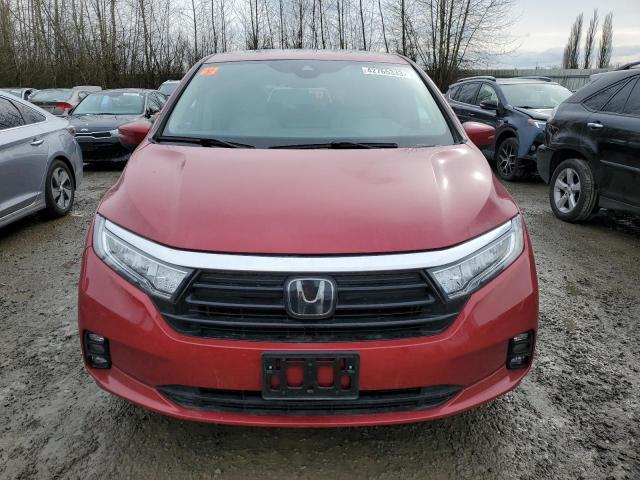 Photo 5 from auction – 2022 HONDA ODYSSEY EX with VIN 5FNRL6H75NB034320